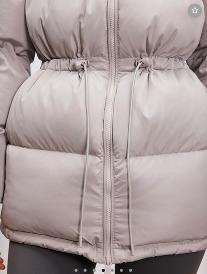 80%Down, 20% Feather puffer jacket