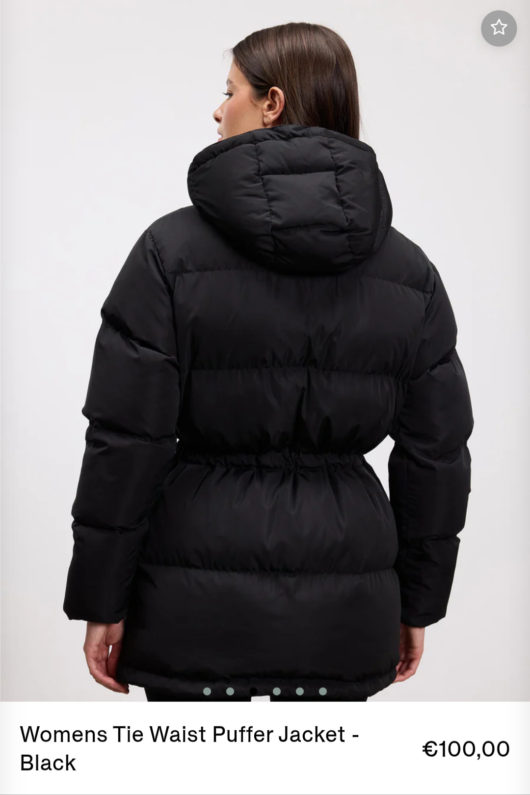 80% Down 20% Feather puffer jacket