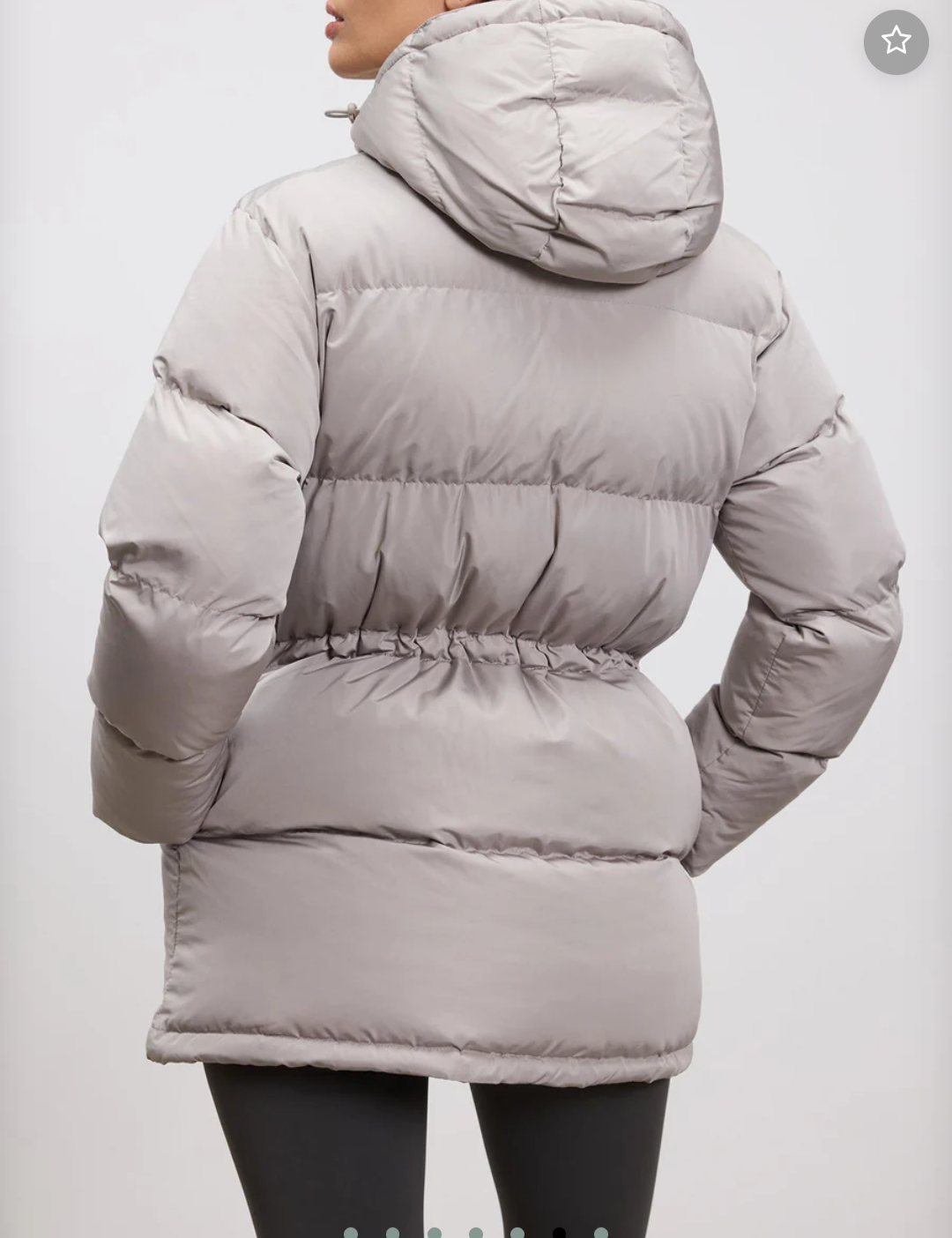 80%Down, 20% Feather puffer jacket