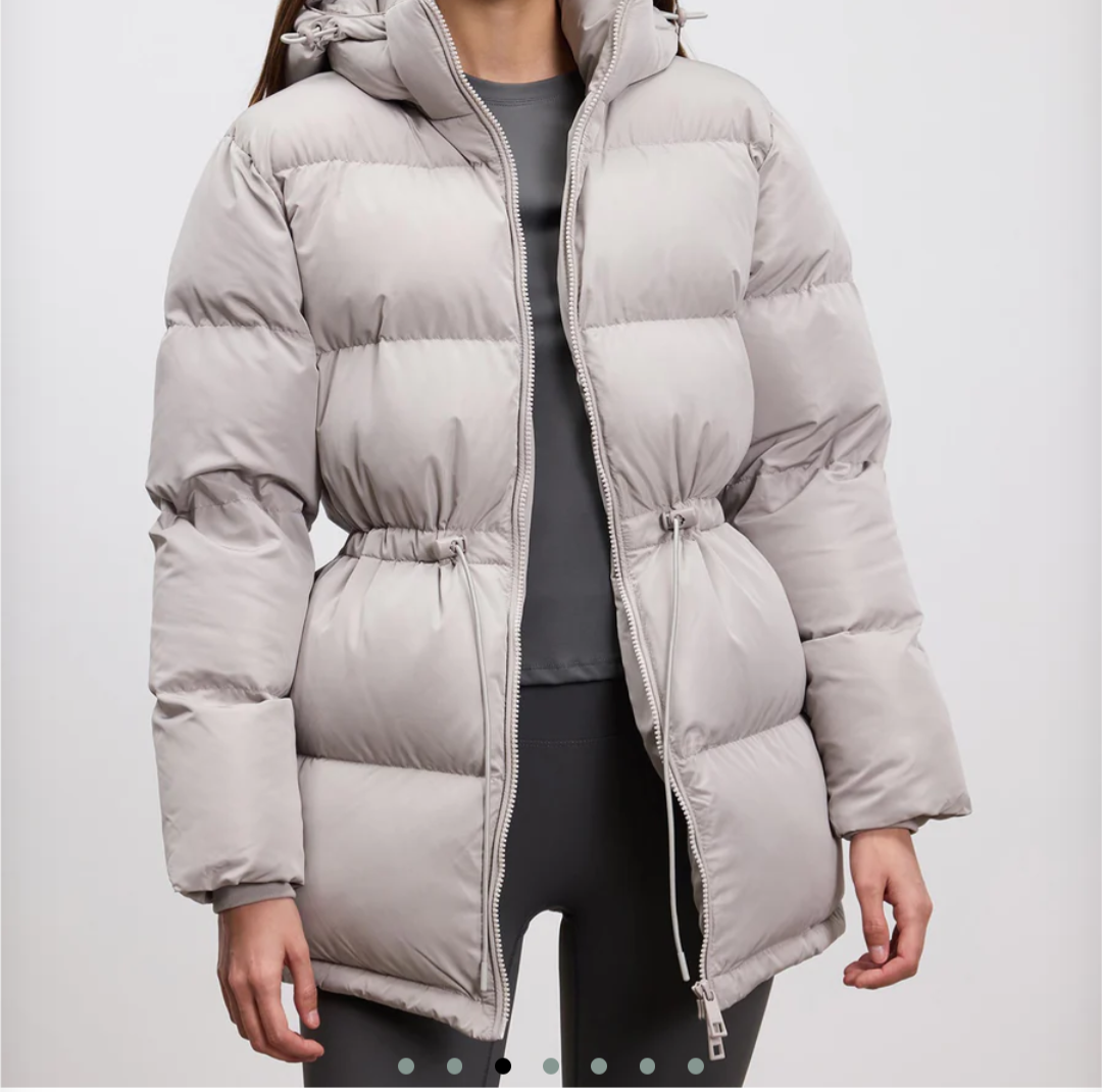 80%Down, 20% Feather puffer jacket