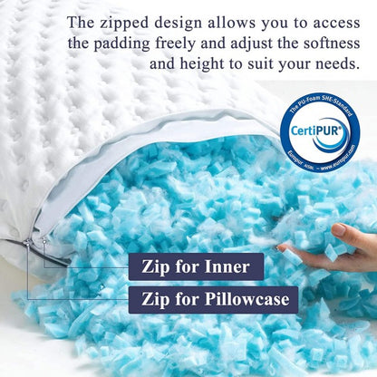 SHARADED Foam Imported Authentic Memory foam Pillow P0176